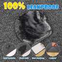 2 Pack Extra Large Washable Pee Pads for Dogs 72"x72" Reusable Dog Mat for Floor Non-Slip Waterproof Pee Pads for Dogs Fast Absorbent Pet Whelping Pads Puppy Playpen Mat for Incontinence, Housebreak