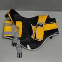 Kuoser Dog Life Jacket High Flotation, Reflective Dogs Life Vest for Swimming Boating, Adjustable Small Medium Large Dog lifejacket, Lightweight Dogs Life Preserver Rescue Handle Spring Summer Pool, 2XL