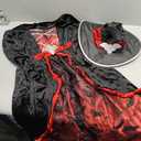 Morph Witch Costume Kids, Witch Costume For Girls, Halloween Costumes For Girls And Toddler (7-9 Years, Red)