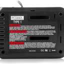 Quick Charger [for Porter-Cable 20V MAX] & [for Black+Decker 20V MAX] Lithium Battery PCC680L PCC681L PCC682L PCC685LP PCC699L and Battery LBXR20 LBXR2020 LBX4020