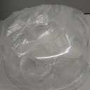 Acrylic Salad and Fruit Bowl Serving Platter with Dome and Ice Holder Set, Chip Resistant Large 12” Clear