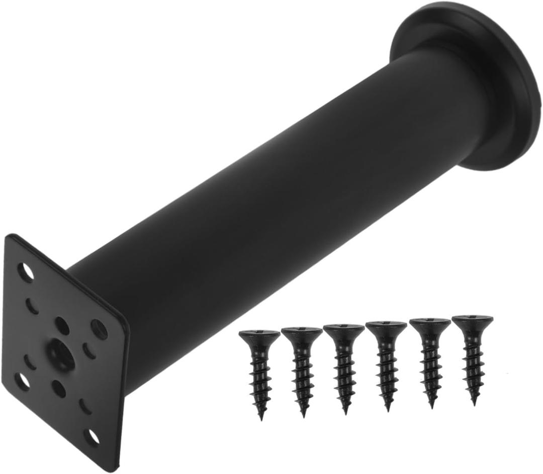 Replacement Table Legs Adjustable Furniture Leg for Table Cabinet Couch Tv Cabinet (28.00X6.00X5.00CM)
