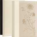 Artmag Photo Album 4x6 300 Photos, Extra Large Capacity Leather Cover Wedding Family Photo Albums Holds 300 Horizontal 4x6 Photos(Beige)