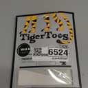 DOK TigerToes Premium Non-Slip Dog Socks for Hardwood Floors - Extra-Thick Grip That Works Even When Twisted - Prevents Licking, Slipping, and Great for Dog Paw Protection (Cool Caramel, Small)