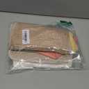 Irenare 6 Pack Muslin Burp Cloths Cotton Baby Burping Rags Large 20 x 10 Inch 6 Layers Spit up Rags Soft Absorbent Multicolor Wash Cloths Diapers for Newborn Baby Girl Boy (Light Color)