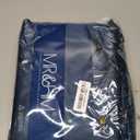 MR&HM Satin Bed Sheets with Elastic Corner Straps, King Size Sheets Set, 4 Pcs Silky Bedding Set with 15 Inches Deep Pocket for Mattress (King, Mood Indigo)