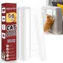 2 x Anti Cat Scratch Furniture Protector 11.8 x 197, Thickened Transparent Self-Adhesive Couch Protectors, Dogs Scratch Deterrent Tape, Protection from Pets Scratching, with 50 Twist Pins