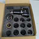 Adjustable Fuel Pressure Regulator Kit 30-140PSI With 10AN Return and 10AN feed Port with AN6 AN8 AN10 Connectors and Gauge (black)