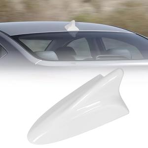 AMSPRAC Shark Fin Antenna Cover Compatible with for Elantra Sedan MD 2011-2016,for Hyundai Sonata Sedan YF 2009-2014 w/GPS,for Genesis Sedan BH 2008-2013,96210,962103Q800,962103X100NKA (White)