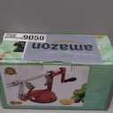 Apple Peeler Corer, Long lasting Chrome Cast Magnesium Alloy Apple Peeler Slicer Corer with Stainless Steel Blades and Powerful Suction Base for Apples and Potato(Red)