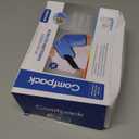 Comfpack Shoulder Brace Ice Pack Wrap for Rotator Cuff and Arm, 3D Gel Cold Compression Sleeve for Injuries, Bursitis, Tendinitis, Surgery Recovery, Easy to Put On & Take Off, Gifts (One Size Fits Most)