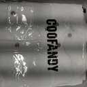 COOFANDY Men's Casual Henley Shirts Long Sleeve Band Collar Lightweight Beach Shirts Summer T-Shirts (White, XL)