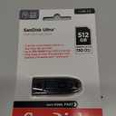 SanDisk 512GB Ultra USB 3.0 Flash Drive - SDCZ48-512G-G46, Black