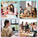 100 Pack Black Plastic Cups 16 oz Disposable Shot Cups for Party Heavy Duty Large Drink Graduation Black Cups for Wedding Birthday Halloween Soda Picnics (Black)