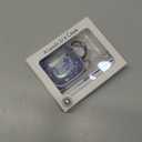 Inesore with Safety Lock for AirPods 4 Case,Clear Floral Cute AirPod 4th Generation Case for Women Girly with Cleaner Kit and Keychain- Purple Bell Flower