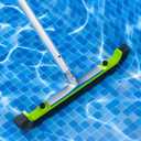 Sepetrel 20 Pool Brush Head for Cleaning Walls,Heavy Duty Inground/Above Ground Swimming Pool Scrub Brushes with Premium Strong Bristle & Reinforced Aluminium Back