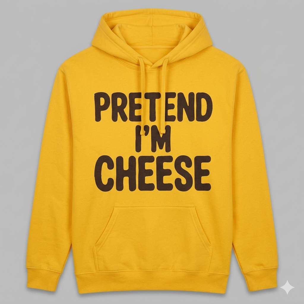 Merch on Demand Blank  STANDARD_PULLOVER_HOODIE Unisex Medium Lemon Yellow