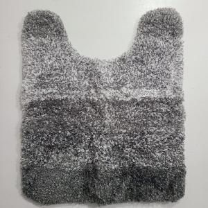 Microfiber Contour Toilet Rugs U-Shaped 20x24