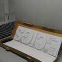 30"x10" Large LED E-CIGS Signs for Smoke Shops, Super Bright Unique Design E-CIGS Sign with Hanging Installation, High Visibility E-CIGS Sign for Stores Retail Shops Window (White)