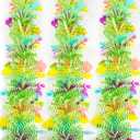 66Ft Easter Garland Decorations Glitter Tinsel Spring Pastel Garland Easter Tree Decor for Spring Bedroom Office Classroom Party Indoor Outdoor Holiday Home Decoration Supplies-(Blue Yellow Pink)