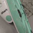 Shark Steam Mop with 2 Machine Washable Dirt Grip Pads, Removable Water Tank, Lightweight, Steam Cleaner for sealed Hard Floors, Marble, Stone, Hardwood, Tile, Laminate, White/Seafoam, S1000