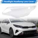 ACROPIX Headlight Lens Cover Headlight Headlamp Lense Clear Lens Cover for Kia Optima 2016-2018 Clear PC 1 Pcs Front Left Car