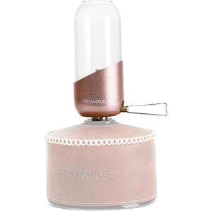 Fire Maple Orange Camping Light, Propane LampGas Lantern, Glass Lampshade & Windproof, NO Mantles Needed, Brightness Adjustable, Heating, Camping Atmosphere &Bright Flames