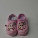 Smiley Face Size 3 Pink Children's Clogs Slip-on Slides Non-Slip Beach 12