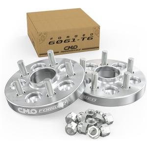 Customadeonly Forged 20mm 5x100 to 5x114.3 Wheel Adapters (Hub to Wheel) Hubcentric Bore 54.1mm (Hub) to 56.1mm (Wheel) Compatible for Lexus Toyota (5x100) Hub to Mount 5x114.3 Wheels (2pc M12x1.5)