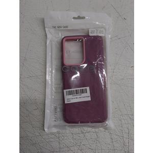 Anloes Case for Moto Motorola Edge 5G 2024, Phone Case Heavy Duty Shockproof Rugged Protective, 3 in 1 Bumper Cover (Purple)
