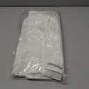 Women's High Waisted Pleated Tennis Skirt School A-Line Skater Mini Skirt with Built-in Shorts Lining (Ivory, L)