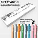 Taylor Gifts Merch, Cute Taylor Gel Pens, Office Supplies for Music Fans, Taylor Birthday Party Favors for Music Fans (Black)