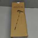 Scrub Brush with Long Handle, Floor Scrub Brush Squeegee Broom for Cleaning, 3 in 1 Shower Scrubber Floor Broom Squeegee for Concrete Tile Wall Deck Patio White