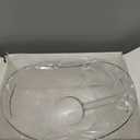 Large Plastic Ice Bucket for Parties 7.5L/8 Quarts, Beverage Tub with Scoop