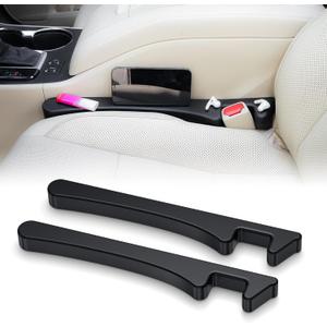 Car Seat Gap Filler Organizer Soft Foam Strip Seat & Console Gap Blocker | 2-Pack Car Slot Seat Gap Filler Universal Fit Interior Accessory for Cars SUV Trucks Crevice Plug Blocker Stop Items Dropping