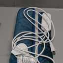 Comfytemp Weighted Heating Pad for Back & Period Cramps, FSA Eligible, Birthday Gifts for Mom Dad Women Men, 2.2lb HSA Electric Heat Pad for Neck Shoulder Pain Relief, 2H Auto-Off Heated Pad, 12x24 (Navy Blue)