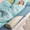 BANBALOO 2 Pack Bed Bumper for Toddlers 53" | Foam Bed Rails for Queen, King, Twin, Full-Size Beds | Toddler Barrier | Safety Rail Guard for Kids | Portable Foam Bumpers for Travel and Home Use