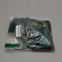 AVOIN colorlife Christmas Green Velvet Throw Pillow Covers 12 x 20 Inch, Gold Foil Print Christmas Tree Design, Glitter Accent Cushion Case Luxury Decoration for Sofa Couch Home Set of 2