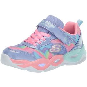 Skechers Kids Unisex-Child Twisty Glow-Sorbet Swirl Sneaker, 10.5