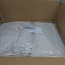 50ftx40ft Beige Ceiling Curtain for Wedding Parties, 60"W x 480"L