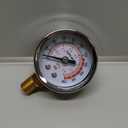 Performance Tool W10055 0-200 PSI Air Gauge for Air Tank Accessory