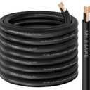 NM-B 6/2 Wire with Ground,75FT 6/2 6 AWG Copper Wire 6 Gauge 2 Conductor Non-Metallic Sheathed 6/2 W/G NMB Cable,Stranded Indoor Residential Electrical Wiring for Branch Circuit Switche&Outlet
