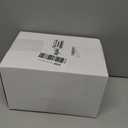 Honeydak 5 Pack 2-Compartment Snack Lunch Container 8.9x6.1'', Pastel, 9.06 x 5.91 x 1.97 inches