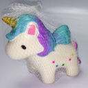 Unicorn Squeezie 4 Pcs 4 Inch