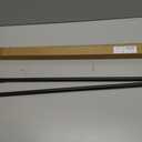 31"/78.5cm Garden Swing Replacement Bars, Matte Black Metal Round Rods for Hanging Swing Seat to Frame(2PCS/CTN)