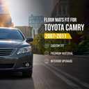 TTX LIGHTING Floor Mats for Toyota Camry 2007-2011