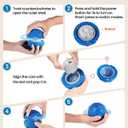 Interactive Dog Toys Ball, 2025 Upgraded Self Moving Balls and Vibrating Ball for Dogs, E-TPU Safety Material Electric Dog Toys to Keep Them Busy Rolling Balls for Small Medium Large Dogs (Orange)