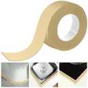 Frienda Almond Caulk Tape 10.5' x 1.5'' Waterproof Self Adhesive Caulk Strip Bathtub Sealant Tape Sealing Strip Oil Proof Bathroom Sealant for Kitchen Floor Wall Edge Protector(PE)