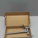 304 Stainless Steel Sight Glass Spigot, Compatible with the Berkey, Purewell, ProOne, Waterdrop and Other Gravity-Fed Water Filtration Systems, Clear Water Level View, Stainless Steel Handle