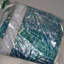 NettyPro Patio Bench Swing Cushion Cover Water Resistant UV Protection Outdoor Furniture Loveseat Cushion Slipcover with Zipper, Replacement Cover Only, 59 x 18 x 3 Inch (Tropical Leaf)